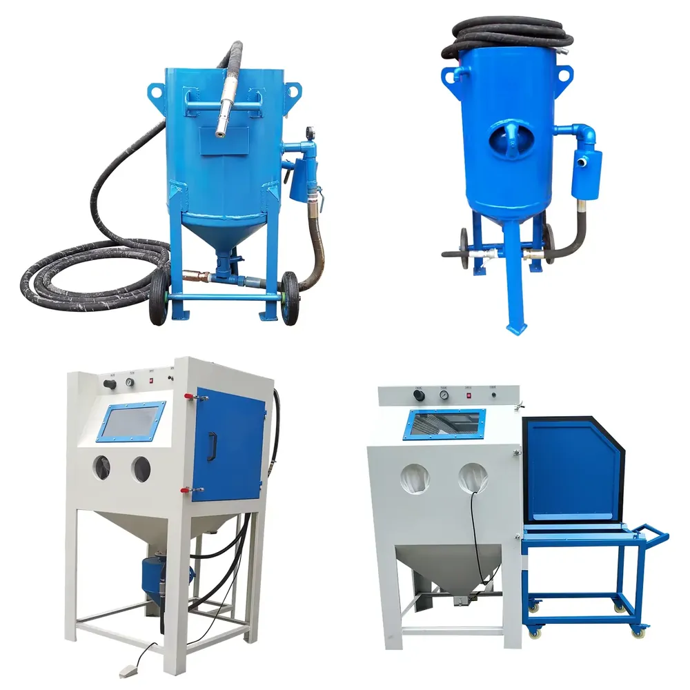 Sandblaster Cabinet - Sabbiatrice Portatile Mini Universale a Secco/Umido