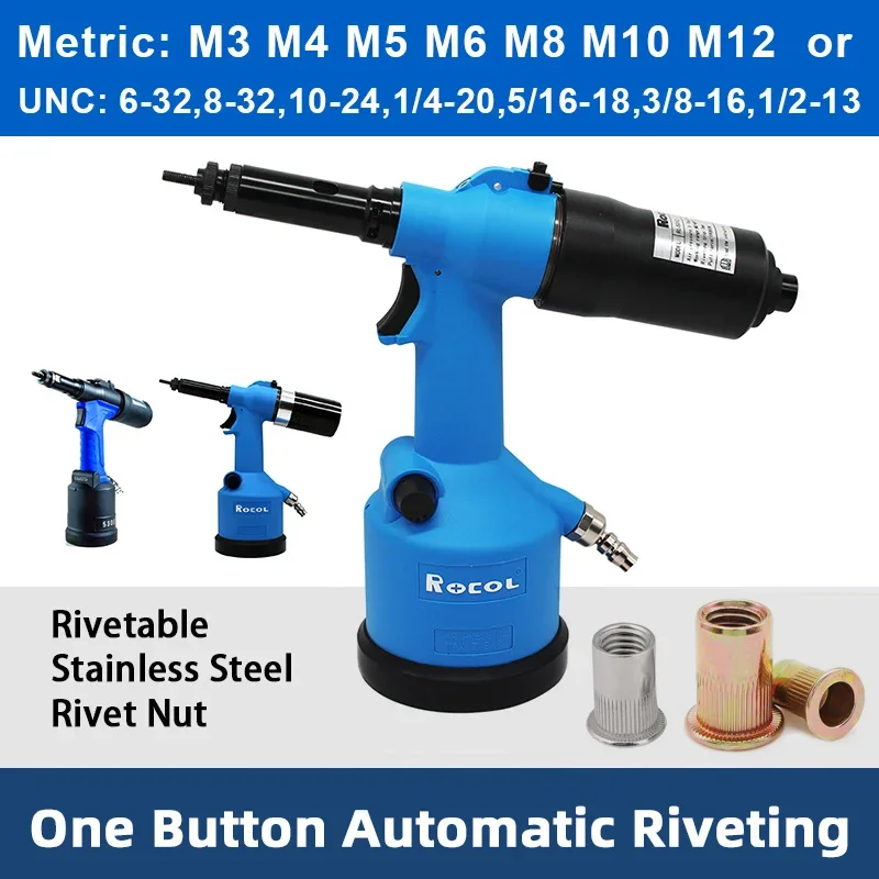 Rivet Gun Air - Industriale Rivetto Dado Pistola Idraulica Pneumatica