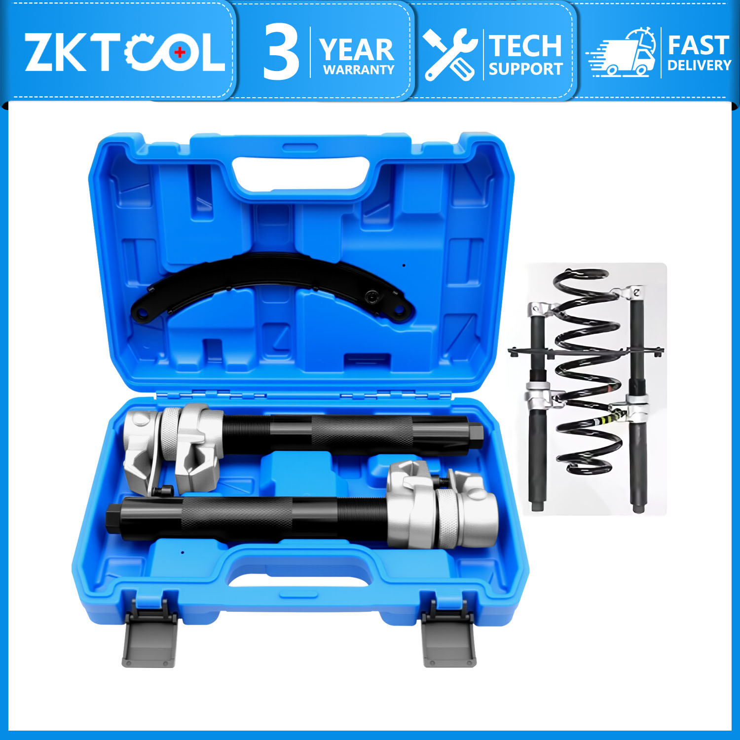 Valve Spring Compressor - Set di 3 attrezzi manuali per