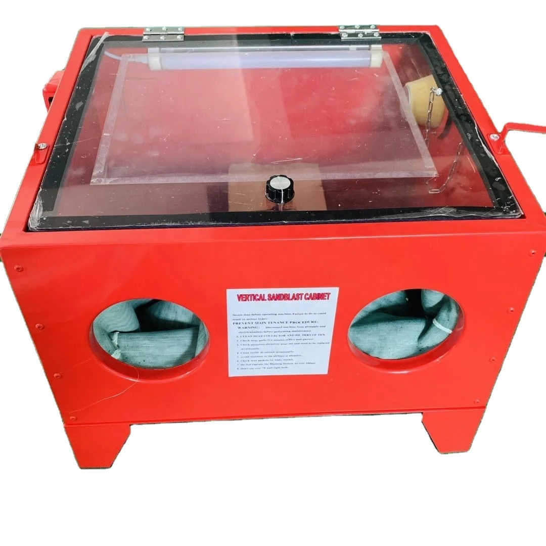 Sandblaster Cabinet - Sabbiatrice Industriale da 90 L, Pulitrice