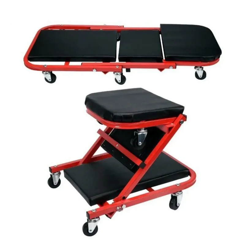 Garage Creeper Roller - Sedile pieghevole per auto da 36