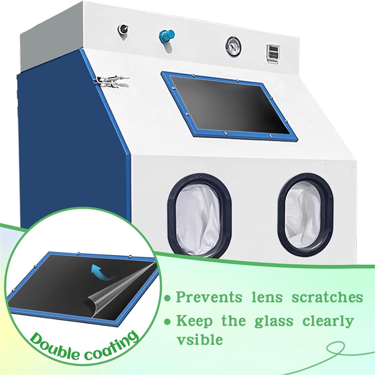 Nuovo 2026 - 10 Pezzi di Pelli - Sandblaster Cabinet recensione e prezzo