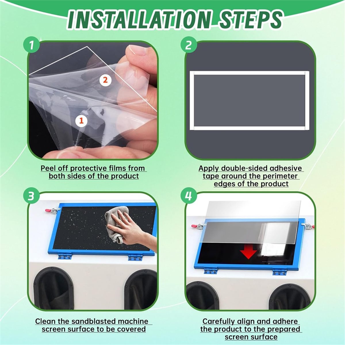 Nuovo 2026 - 10 Pezzi di Pelli - Sandblaster Cabinet recensione e prezzo