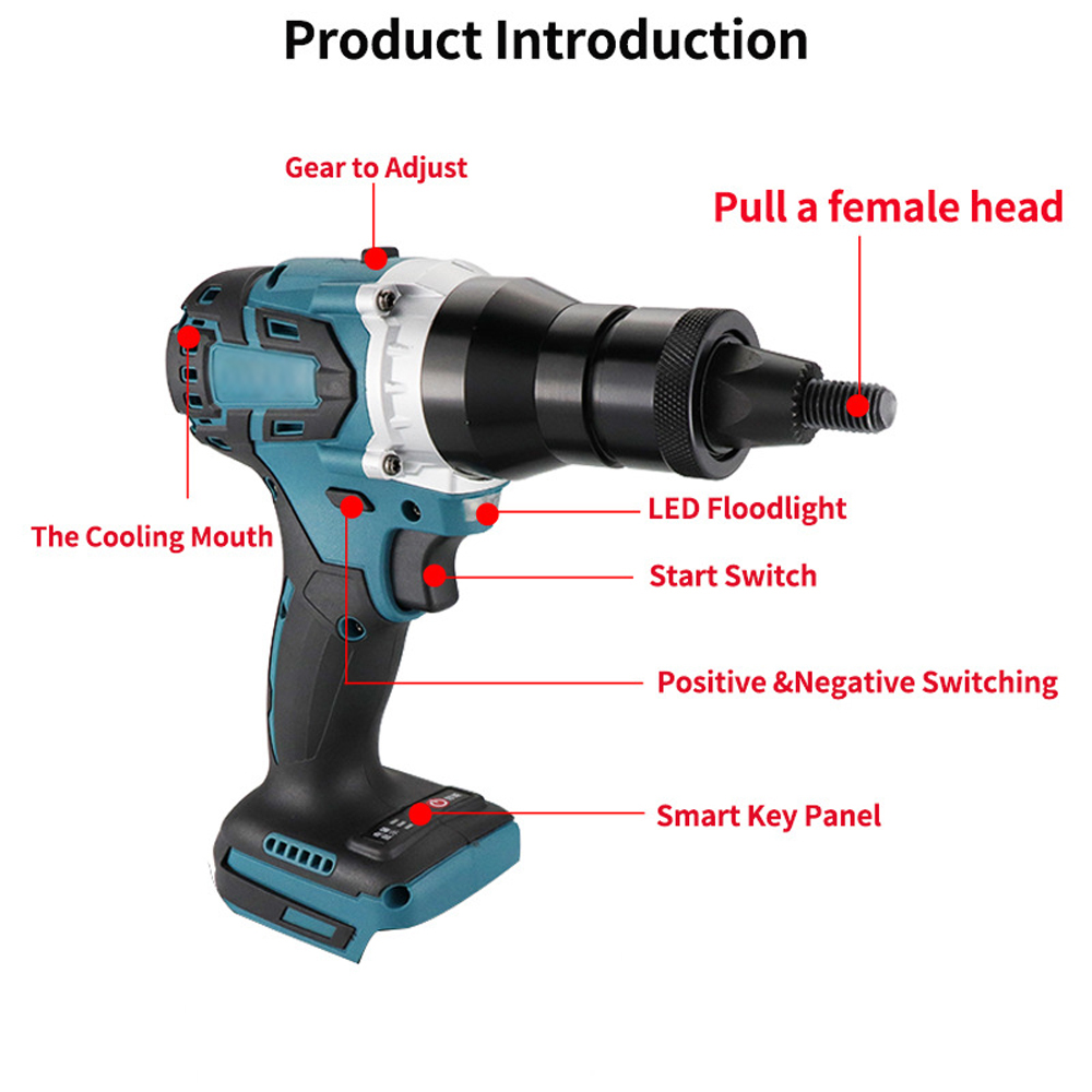 Kit macchina per dadi per rive - Rivet Gun Air recensione e prezzo