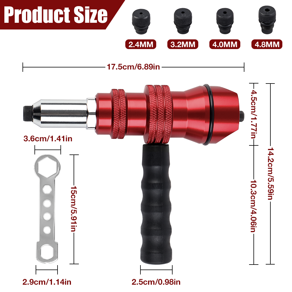 Rivettatrice, adattatore per p - Rivet Gun Air recensione e prezzo