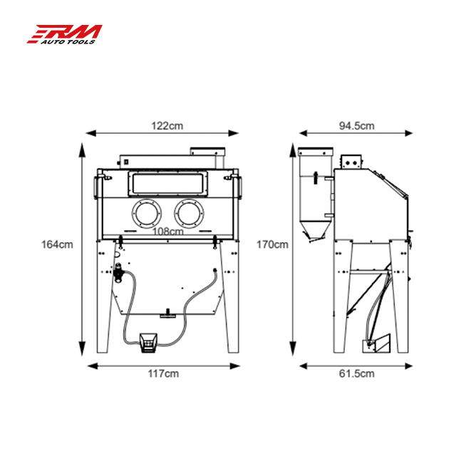 Macchina Elettrica per Sabbiat - Sandblaster Cabinet recensione e prezzo