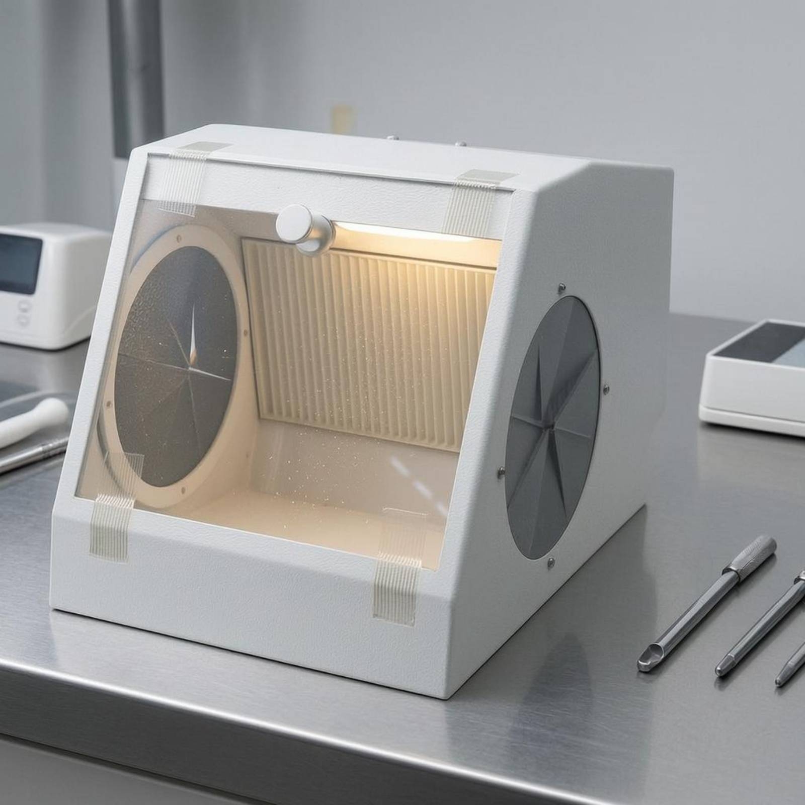 Cabina di Sabbiatura Clinica c - Sandblaster Cabinet recensione e prezzo